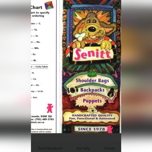 Vintage Brown Wrinkles dog back pack from the late 1970's - Picture 15 of 17